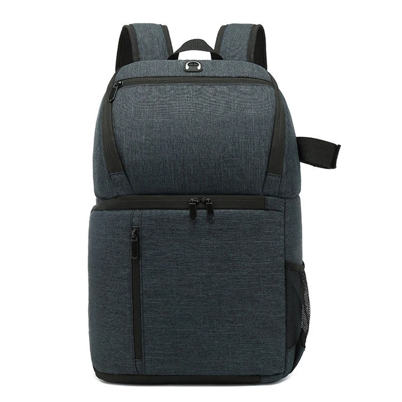 Nylon Professional SLR Camera Backpack Large Capacity Waterproof Outdoor Shooting Travel Can Bring Tripod Laptop Suitable