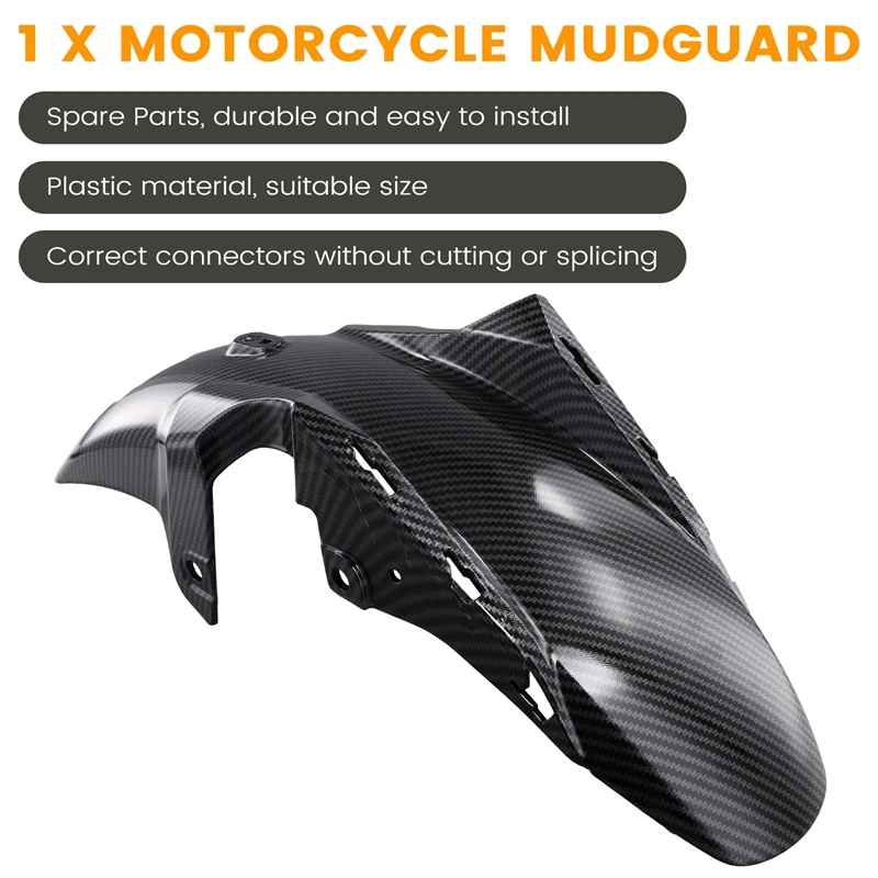 

A13F-Motorcycle Accessories Front Tire Cover Fairing Front Fender Mudguard For YAMAHA MT-07 MT07 FZ-07 2012-2017