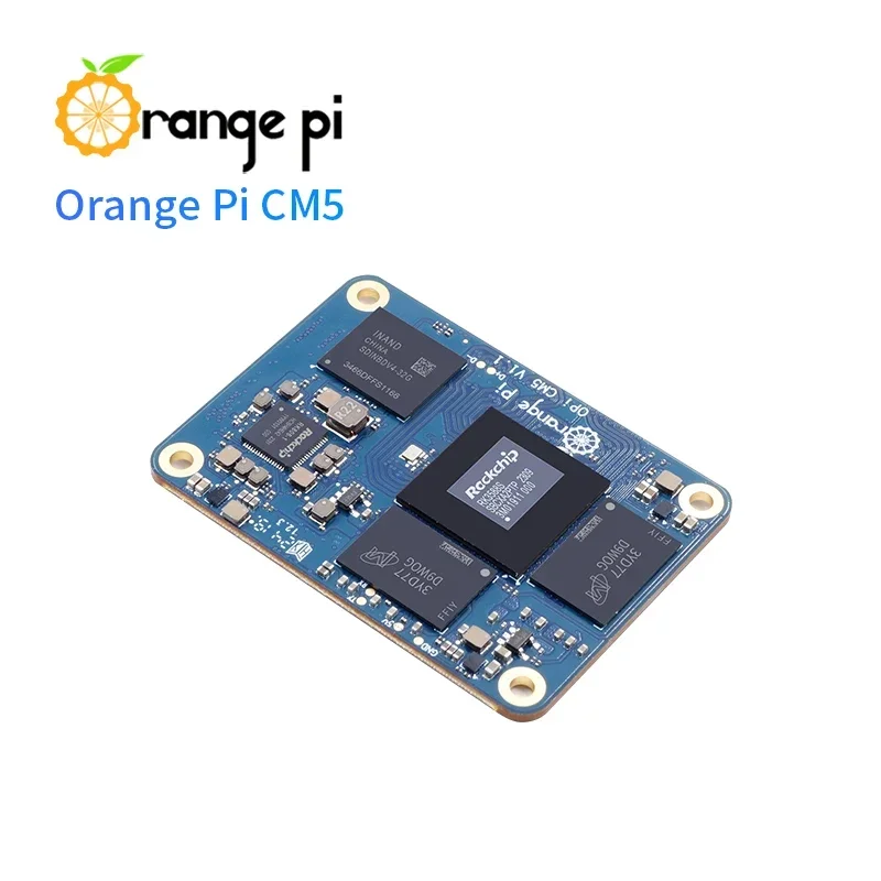 Imagem -03 - Laranja Pi-compute Módulo Placa de Desenvolvimento Laranja pi Cm5 8gb de Ram 32gb Emmc Ddr4 Rockchip Rk3588s Wi-fi Bluetooth Ble Núcleo Cm5