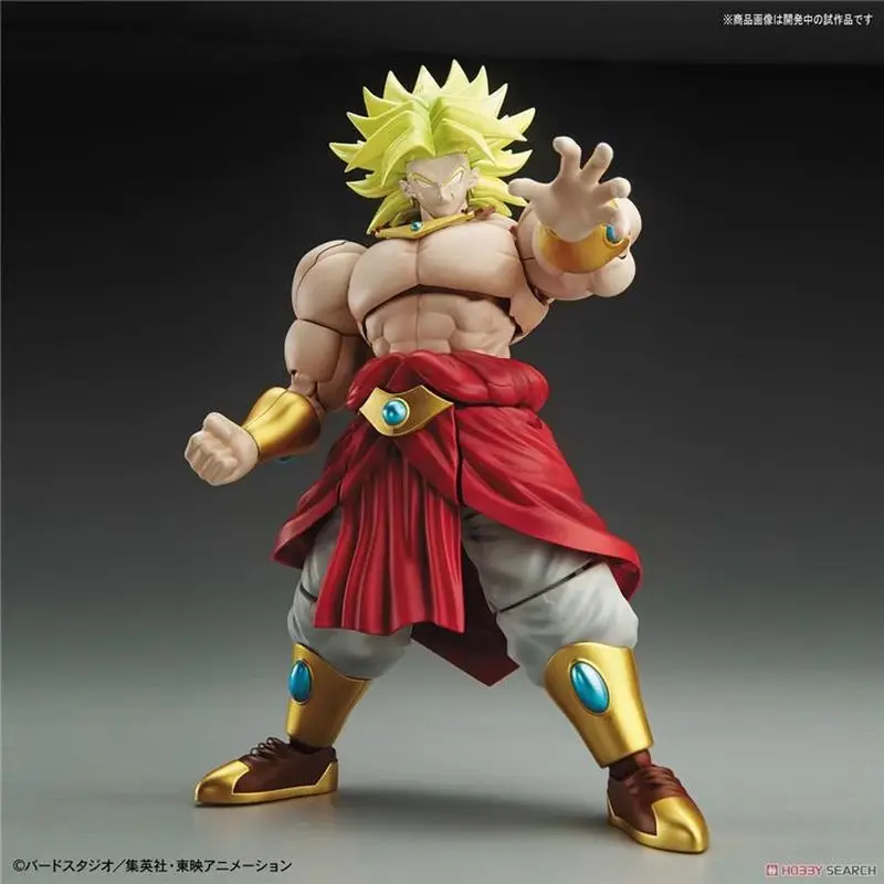 Bandai Original Anime Figure Rise Dragon Ball Super Saiyan God Broly Legend Theatrical Version Assembled Model Toy Birthday Gift