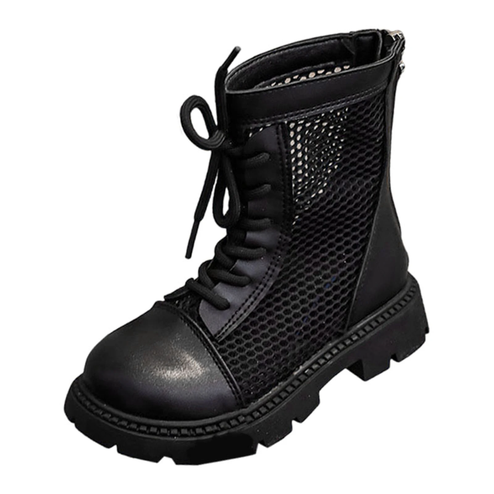 

Cowboy Boots Girls Thick Soled Mesh For Girls Hollow Out Comfortable Sandals Childrens Boots Ankle Boots for Girls