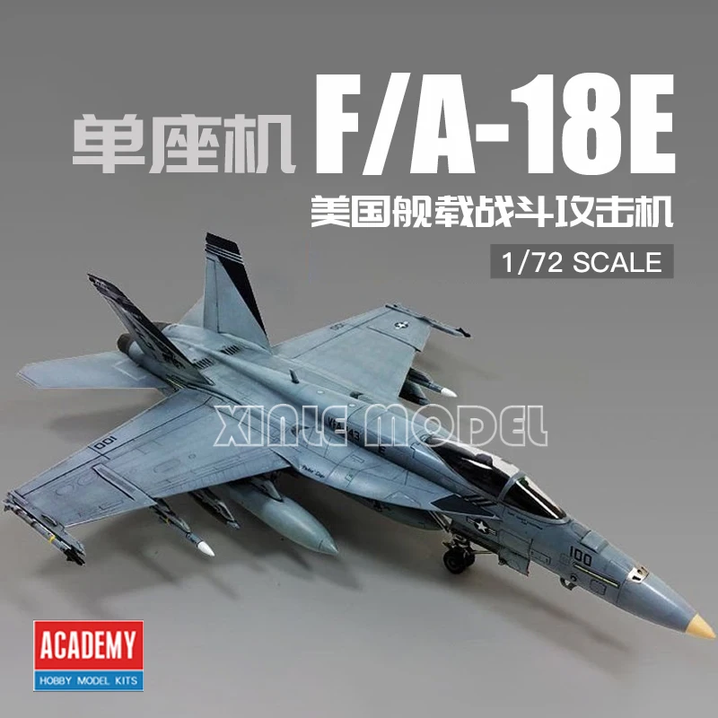 

Academy 12547 1/72 USN F/A-18E VFA-143 Single Seat Aircraft Scale Model Kit