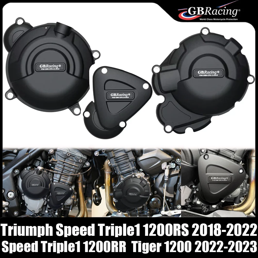 

GBRacing Engine Protection Cover For Triumph Speed Triple1 1200RS 2018-2022 Speed Triple1 1200RR Tiger 1200 2022-2023