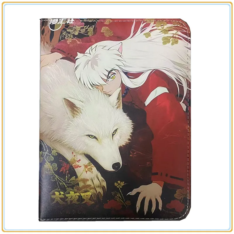 

400/900 шт., аниме Inuyasha, альбом для карт, папка для книг, 4/9 слотов для карт, коллекции, двойной карман на молнии, держатель для карточек