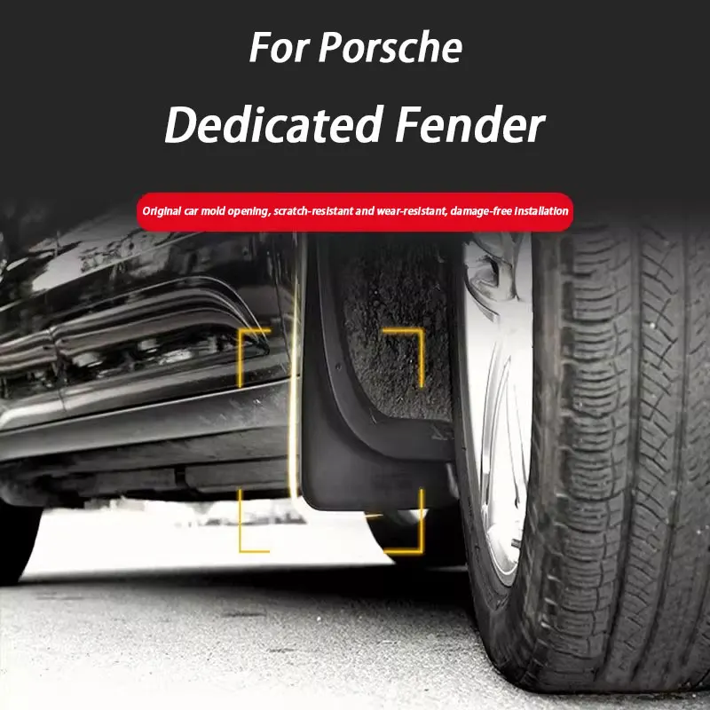 

For Porsche Cayenne 9PA 955 9YA 2007-2024 Macan 95B 2014-2024 Decorate Accessories Car Mud Flaps Mudguards Splash Guards Fender