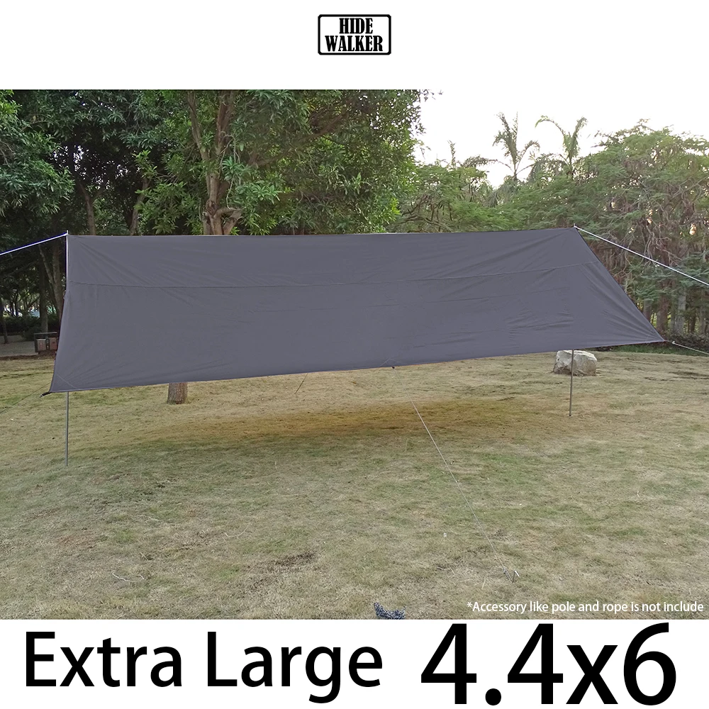 4x6 Large Tarps Heavy Duty Waterproof Tarp Large 4x5 Awning Sunshade Tent Outdoor Camping Oversized 4x6 Tarp Tent 210D Oxford
