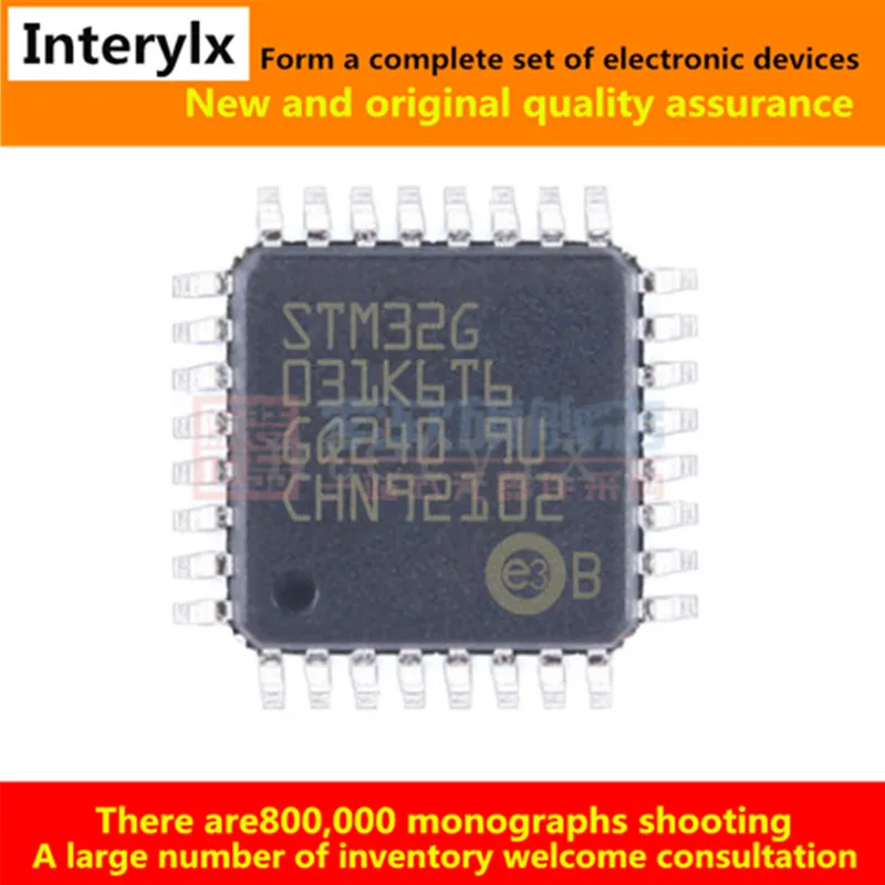 

5Pcs/Lot STM32G031K6T6 STM32G031K6T STM32G031K6 STM32G031K STM32G031 IC MCU 32BIT 32KB FLASH 32LQFP