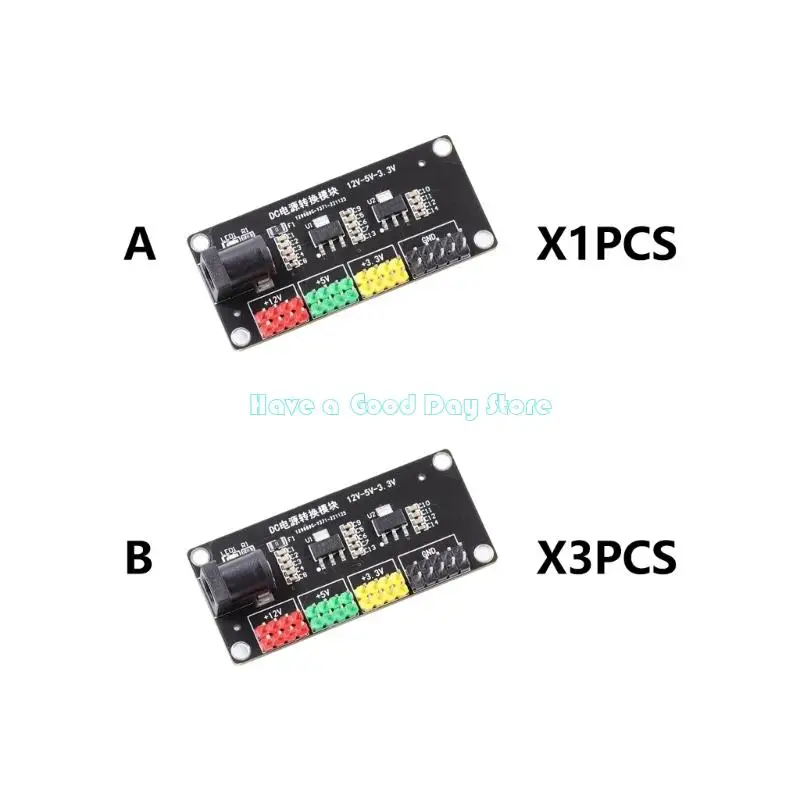 462D Multiple Channel Output Electricity Conversion Module Electricity Conversion Module 3.3V 5V 12V Electricity Adapter Output