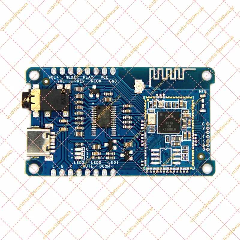 APTX/APTXLL/APTXHD/LDAC Qualcomm CSR8675 V5.1 Decoding PCM5102A Low-power BT Power Amplifier Board