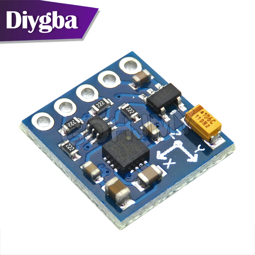 GY-271-Módulo de brújula electrónica QMC5883L, Sensor de campo magnético de tres ejes