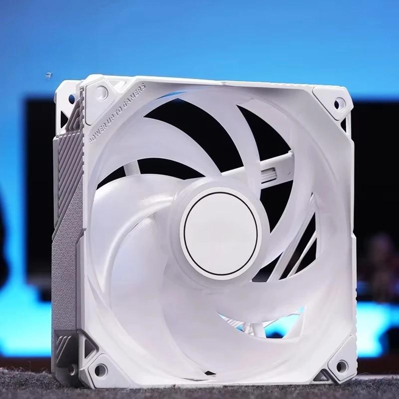 Light CPU Cooling Fan White 360 Degree Water Cooled Heat Sink Thickened Cold Exhaust Aluminum Material