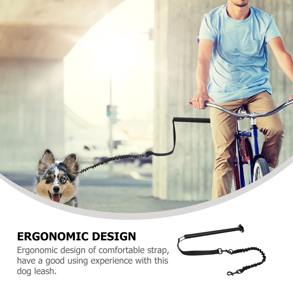 

Bicycle Bike Riding Dog Leash Pet Safety Rope Outdoor Bike Leash Adjustable Durable Nylon Dog Harness for Riding