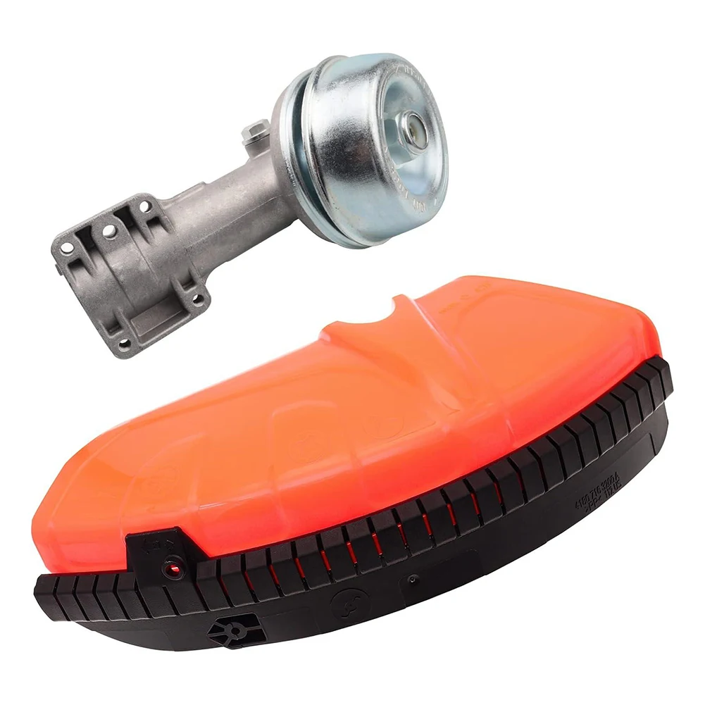 For FS91 For FS200 Replacement Cover Trimmer Gear Head For Outdoor Landscaping Metal Metal Construction Easy Installation