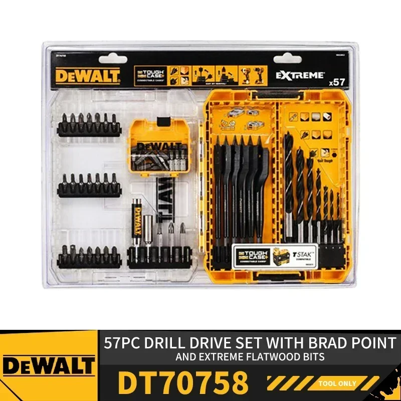 DeWalt Screwdriving Drill Drive Bit Set DWAF120PCSET DWANGFT100SET DWACS65 DT70758 DT70739T DT70735T DT70748T DW1361 DW2166