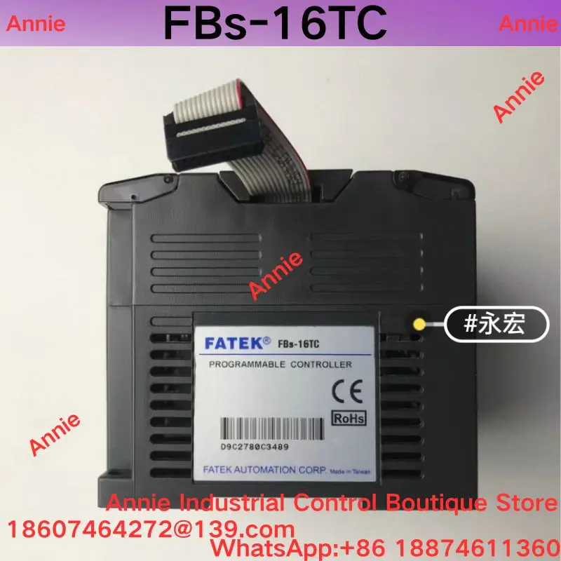 Second-hand Test OK FBs-16TC 16-Channel Thermocouple Temperature Expansion Module for Industrial Use