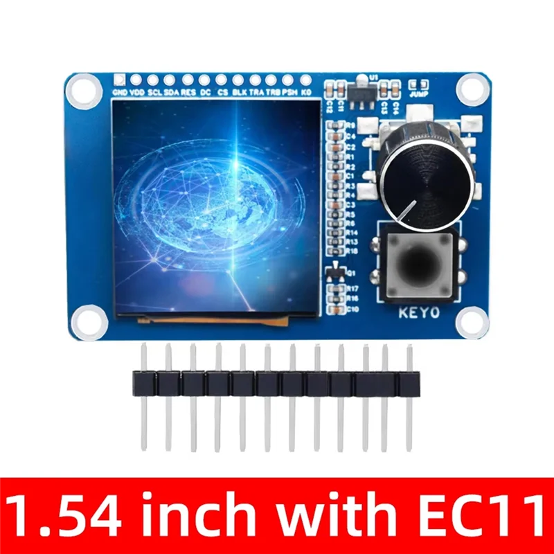 3CGRO-1.54 بوصة IPS TFT وحدة عرض - دقة 240X240 HD، واجهة SPI مع محرك ST7789