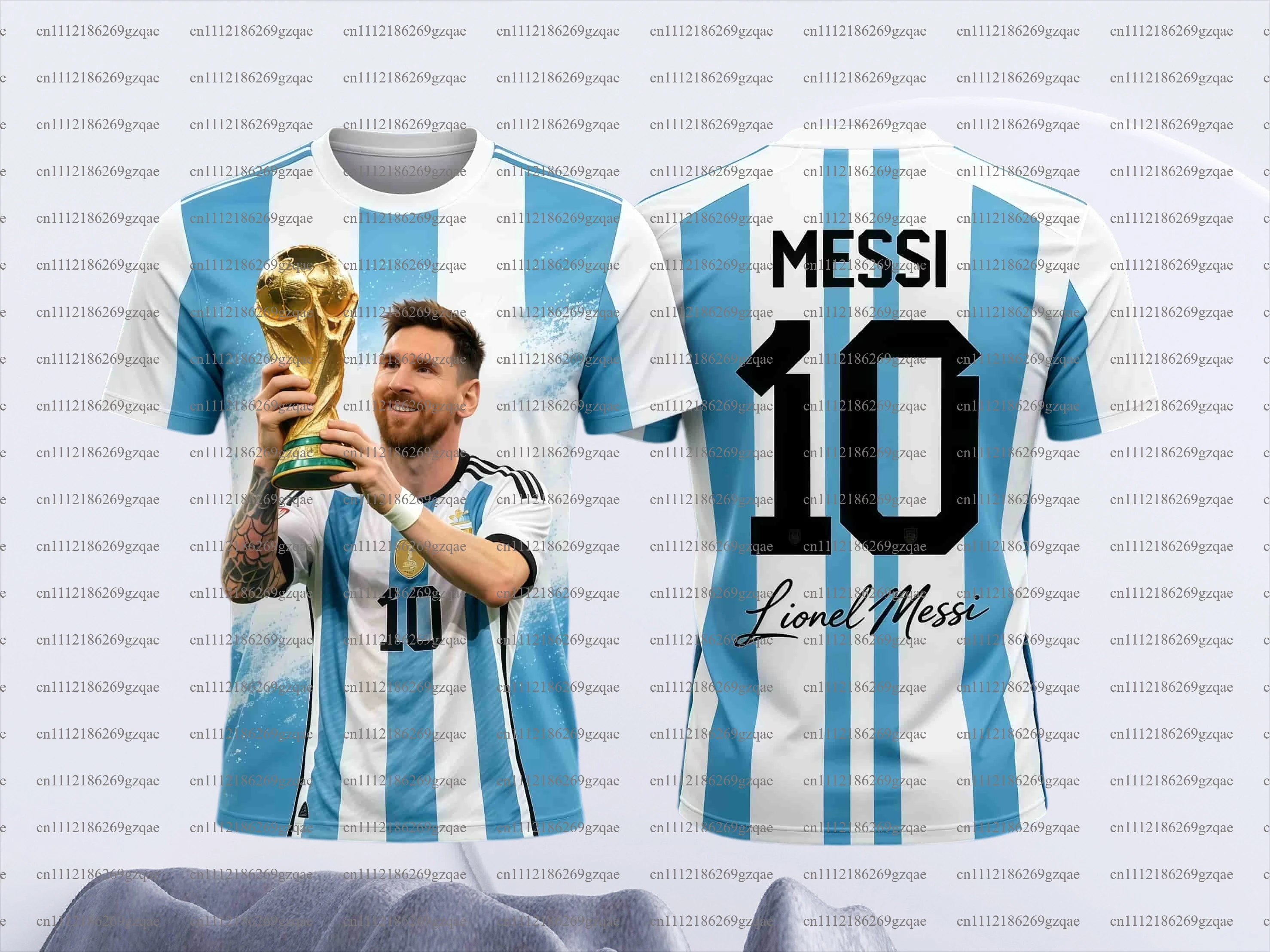 2026  MESSI #10 Fan Edition Football Jersey Kids and Adults Soft Training Tee Suitable for Hot Summer Sports Activities