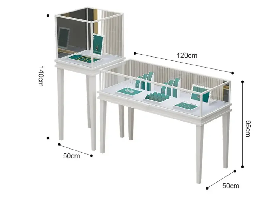 

Jewelry display case spot transparent glass cabinet first ornament luxury watch counter exhibition hall display case