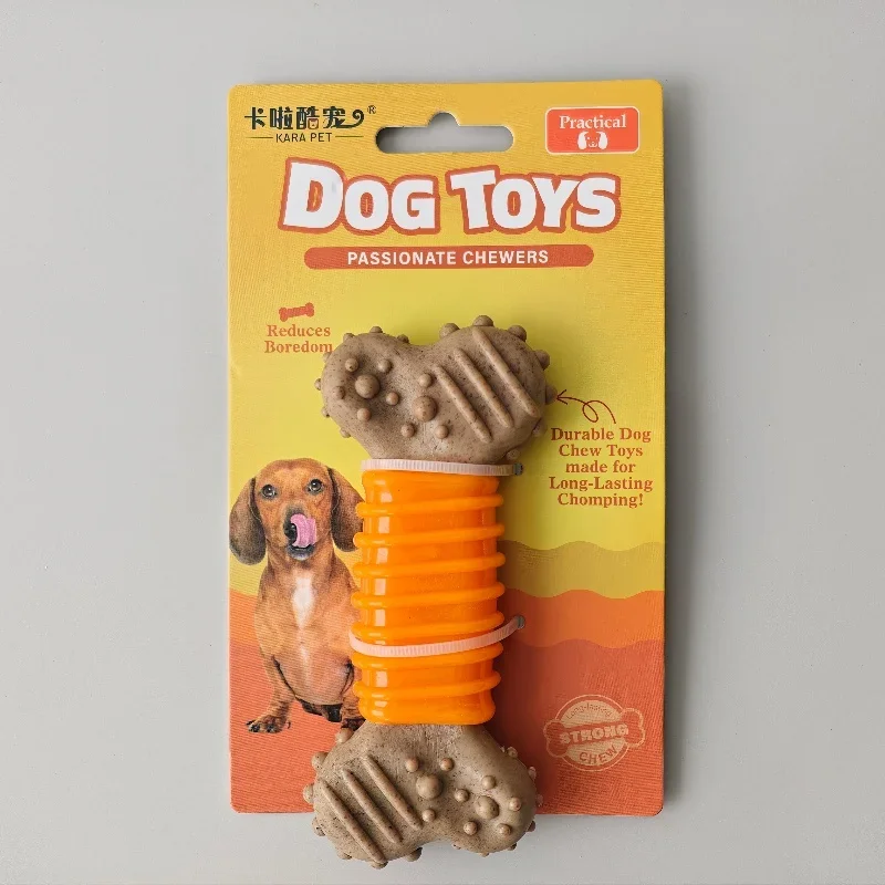 Dog Chew Toy Durable Bite-resistant Toy Bone-shaped Universal Pet Interactive Product Suitable for Large Medium and Small Dogs