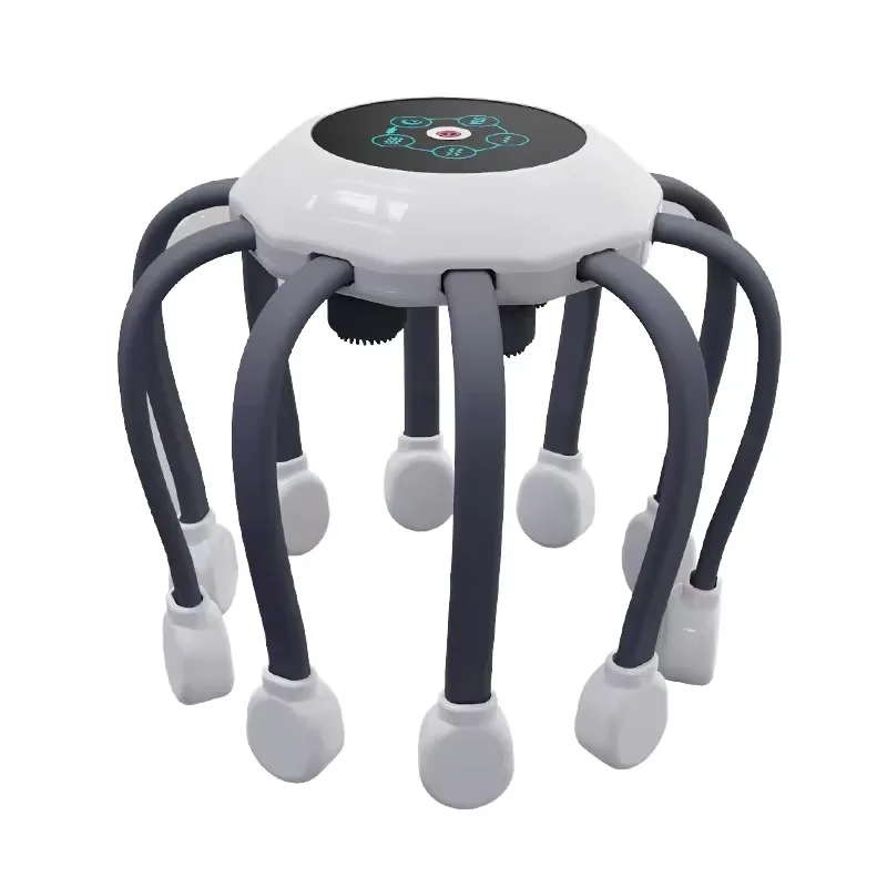 Hot Selling TMS Electric Scalp Massager with Spider Head Designed for Hair Stimulation Relaxation and Blood Circulation