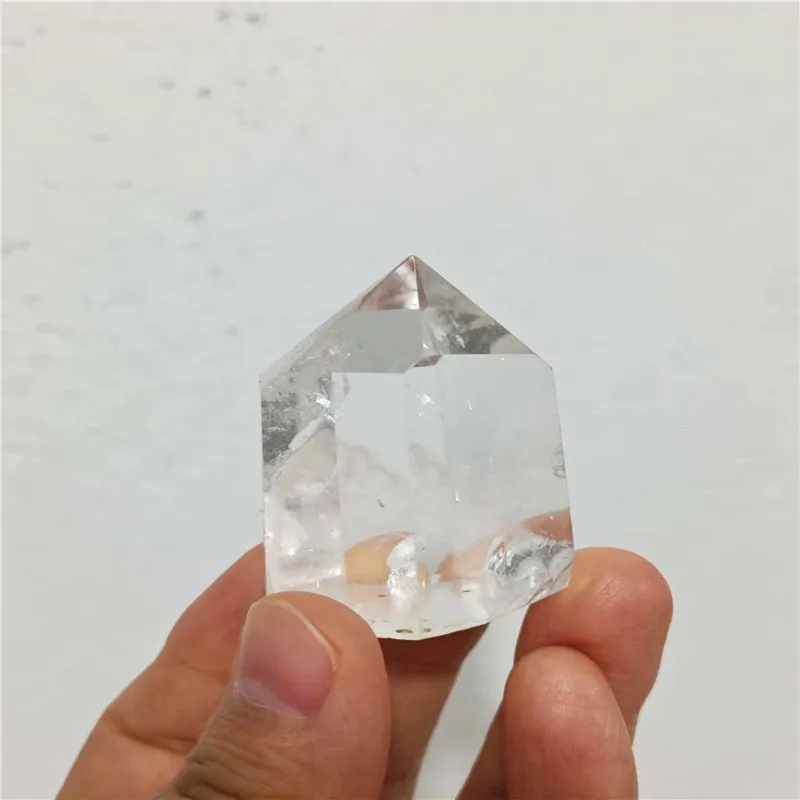 3-4cm Natural White Crystal wand Accompaniment for Home Decor And Lighting