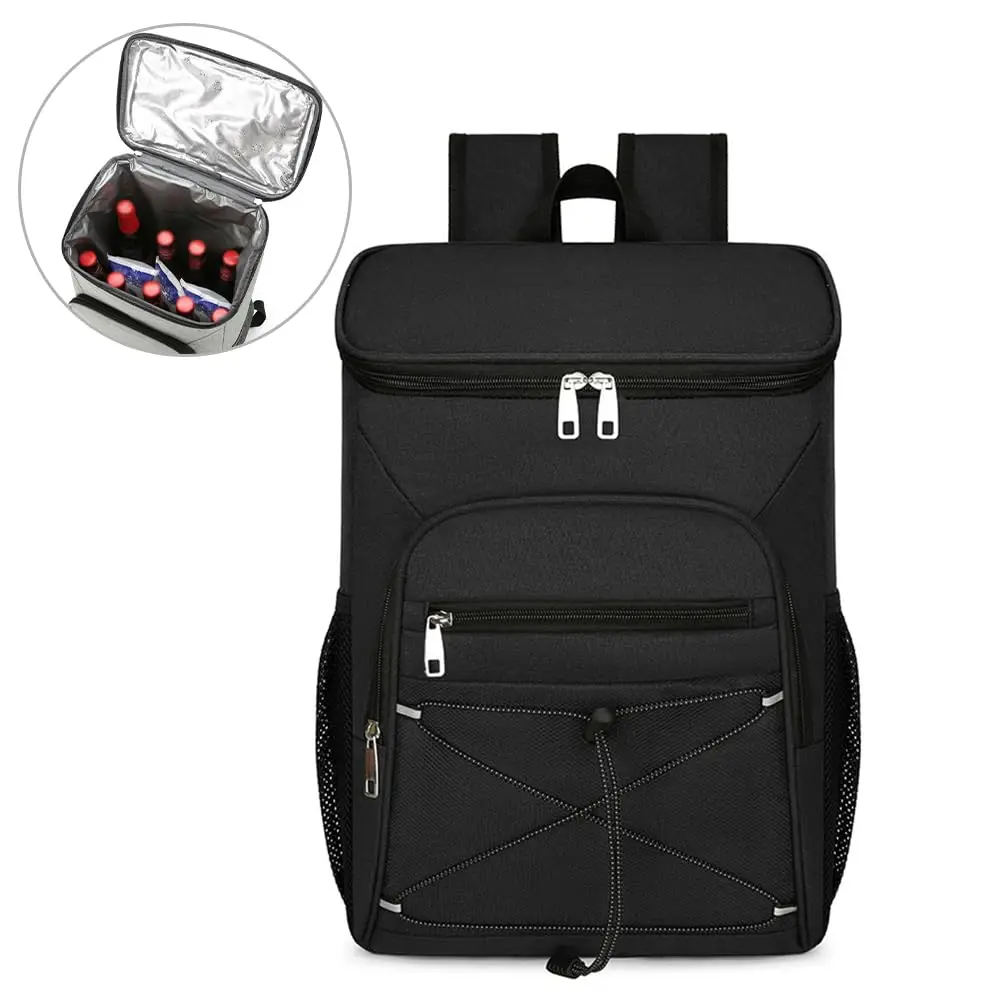 Mochila Refrigerante Grande de 36L, Bolsa de Picnic Impermeable y Aislada para Acampar, Hacer Senderismo y Pasear por la Playa |   Mochila Nevera