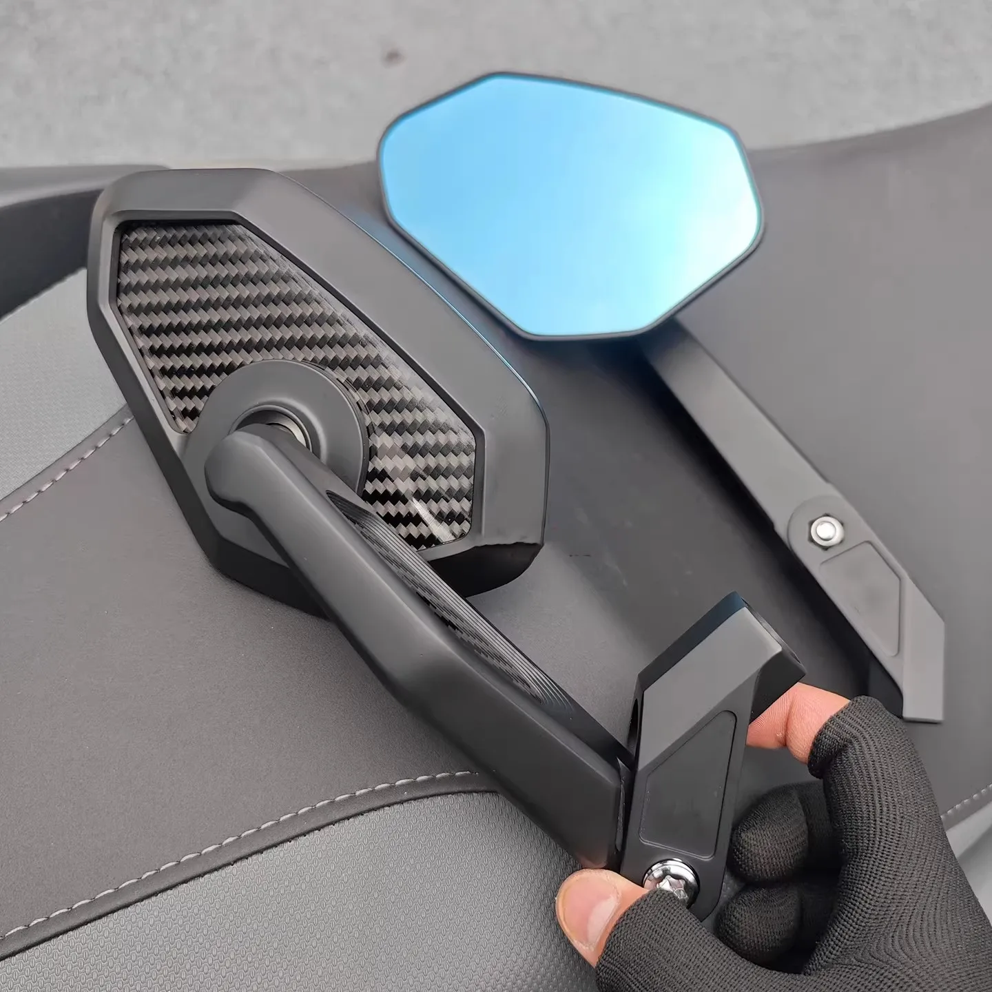 

Motorcycle Mirror For Honda ADV150 XADV750 350 X-ADV 750 PCX 160 150 125 Carbon fiber Foldable HD Rearview Reversing mirrors