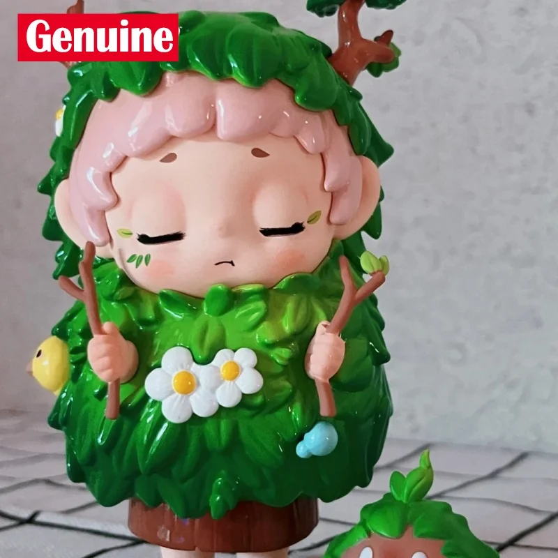 Heyone ブラックプレイ Faya3 世代トレンディブラインドボックスおもちゃデスクトップ装飾ダブルフォレストテーマハーフ言語シリーズギフト女の子のための