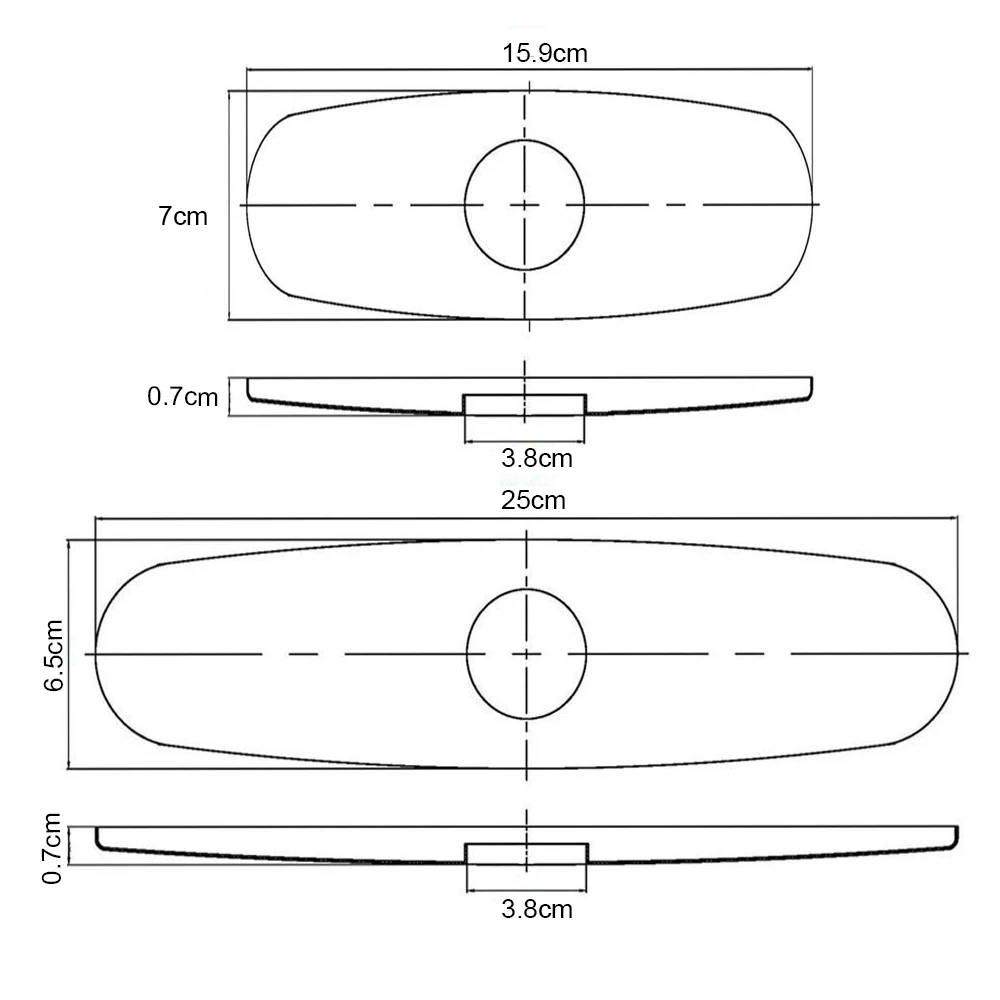 Accesorios para grifo de cocina, cubierta de agujero, placa de cubierta, fregadero de baño, montaje sin usar, Escutcheon