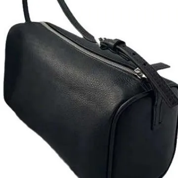 

Suede Pen Holder Bag Genuine Leather Shoulder Bag Crossbody Handbag