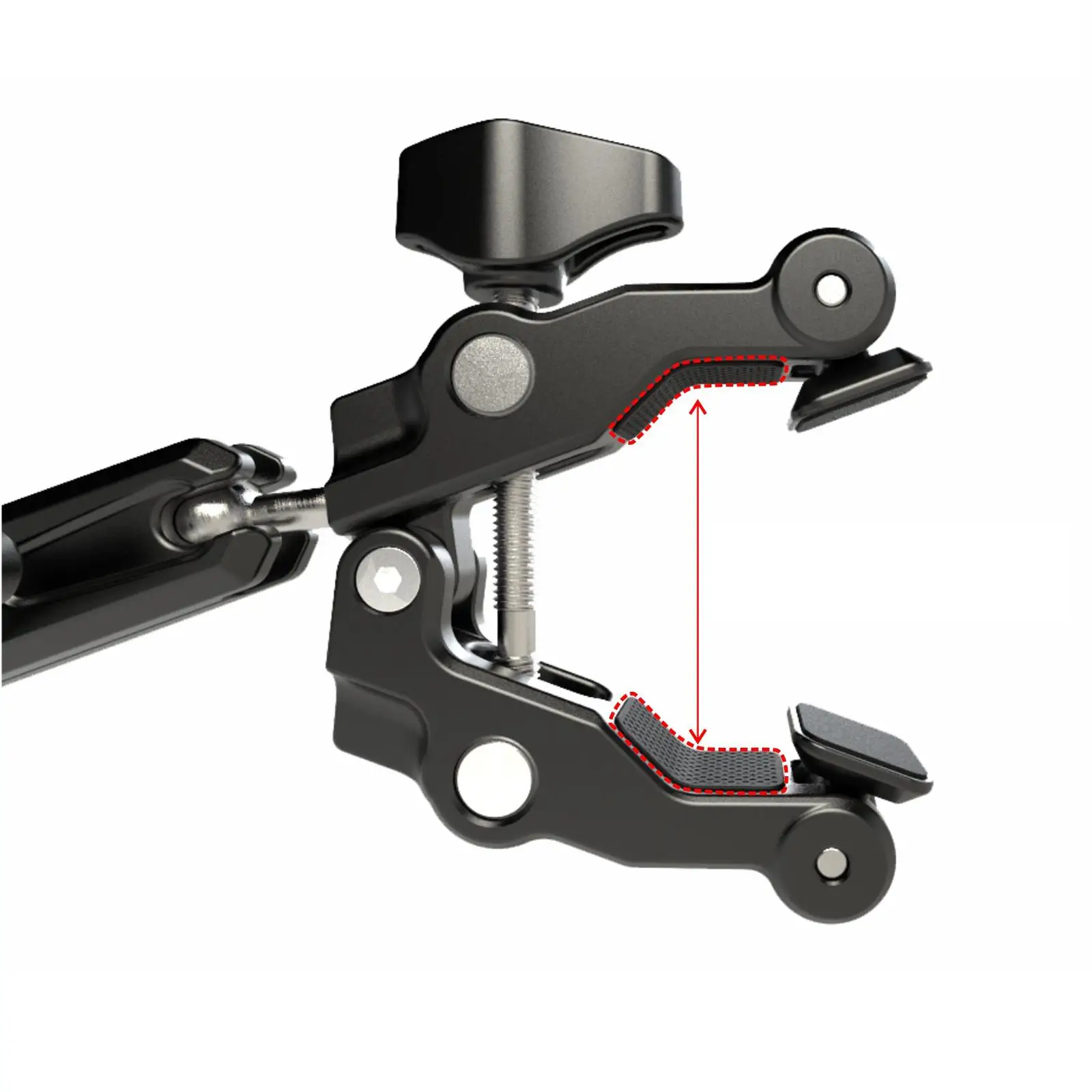 Camera Clamp Mount Adapter Accessories Ball Head Mount for DSLR Camera Camera Rig Photo Studio Light Stand Bike Handlebar Fence