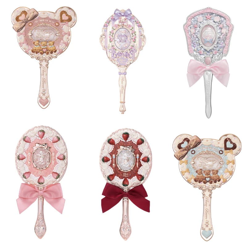 

FlowerKnow bunny garden Butterfly Cloud Shoulder Holding Mirror Holding National Style Classical Princess Mirror