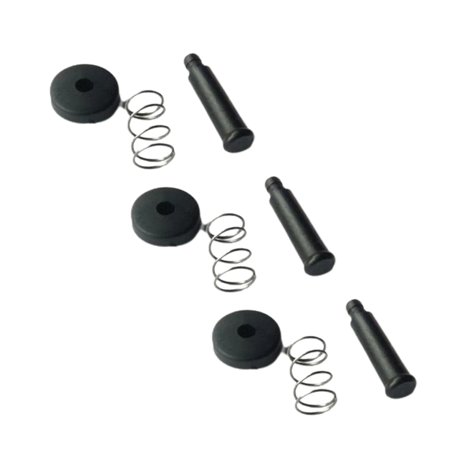 Conveniently Replace Worn Out Grinder Lock Buttons with 3 Sets of Black Replacement Parts for GWS6100 Power Tools