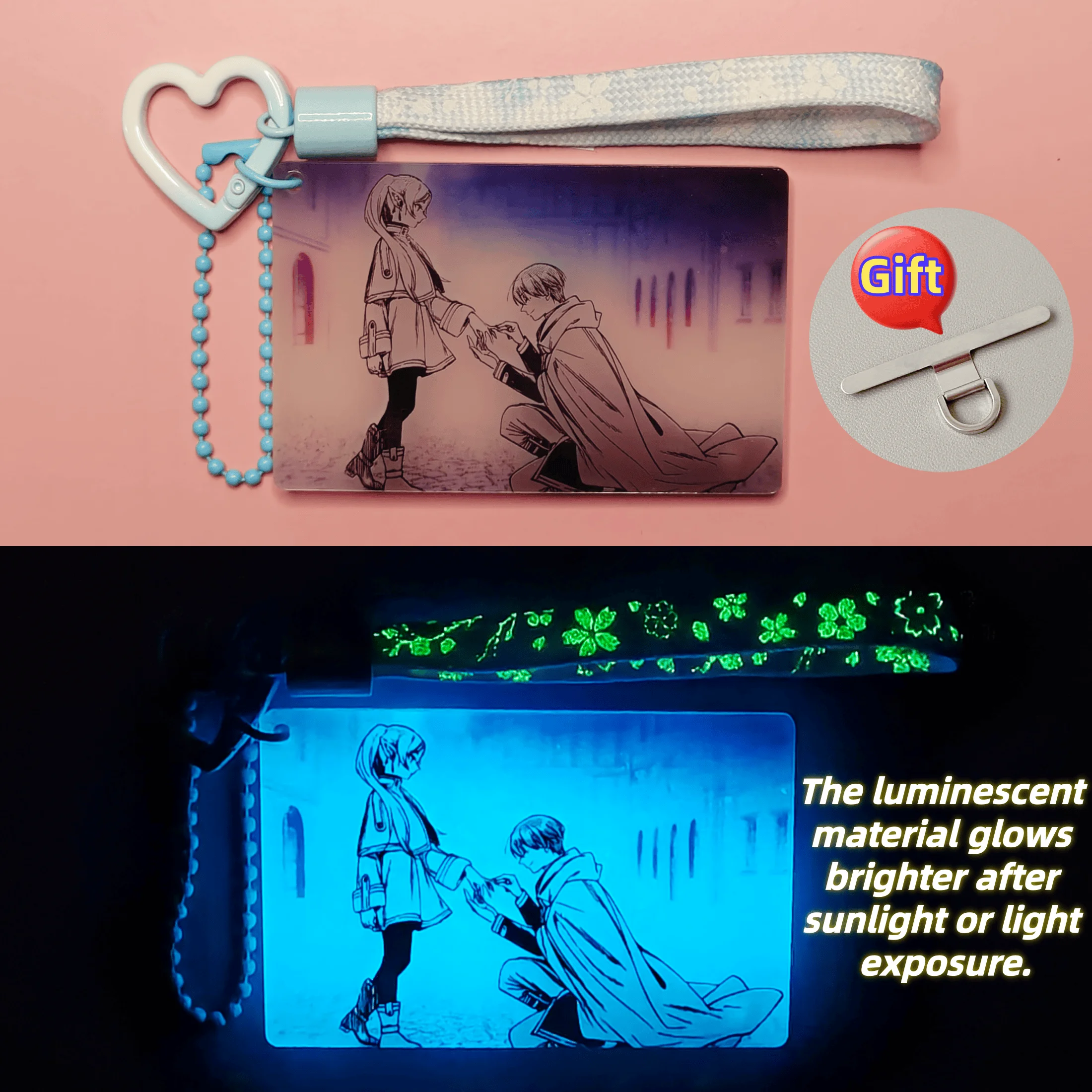 葬送のフリーレン アニメ発光蓄光発光アクリルキーホルダー、モ - Lighting Decor And Beyond のレビューと価格