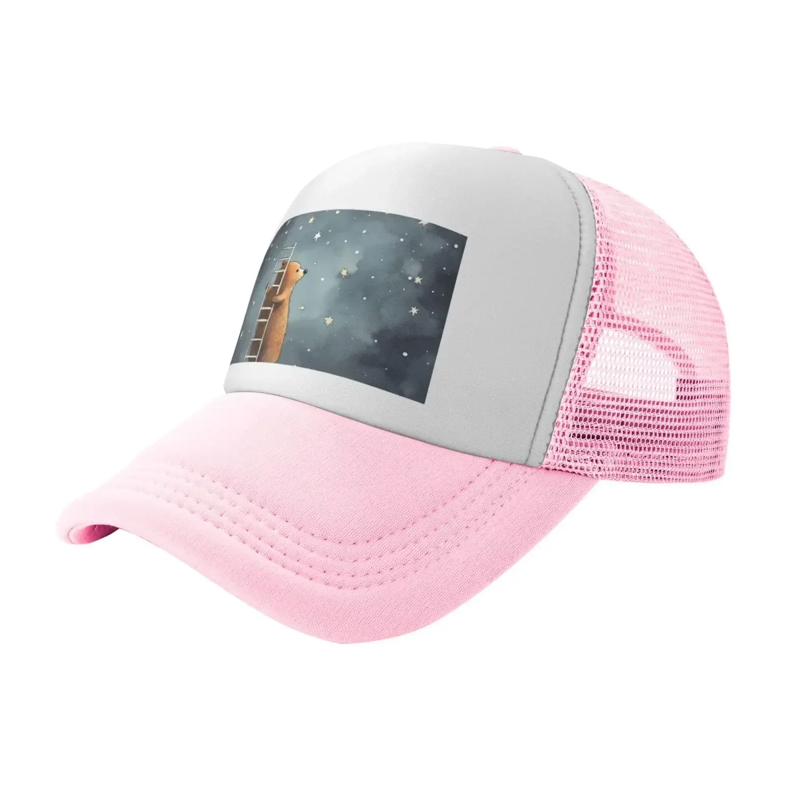 New Baseball Cap Classic Dad Hat for Men Women Adjustable   Bear Building a Ladder Golf s Trucker s All Seasons