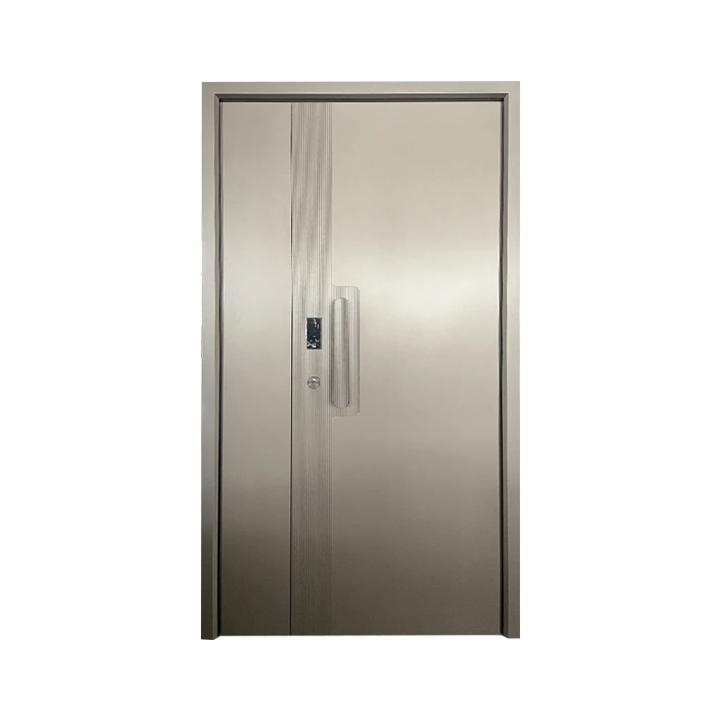 

Trade Assurance Cast Aluminum Door Modern House Exterior Armored Security Door for Houses