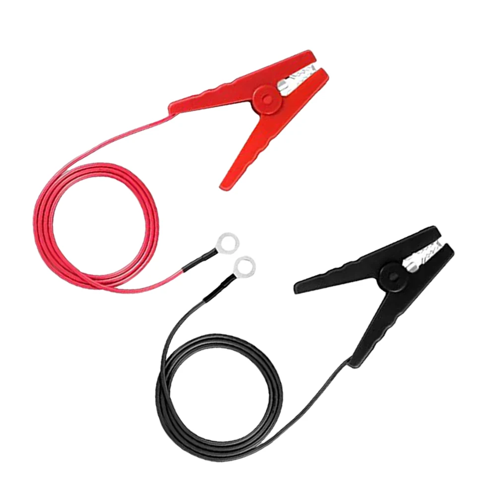 

2 Pcs Charging Cable Fencing Head Wire Clamp Sub-line Electric Fence Power Rope Copper
