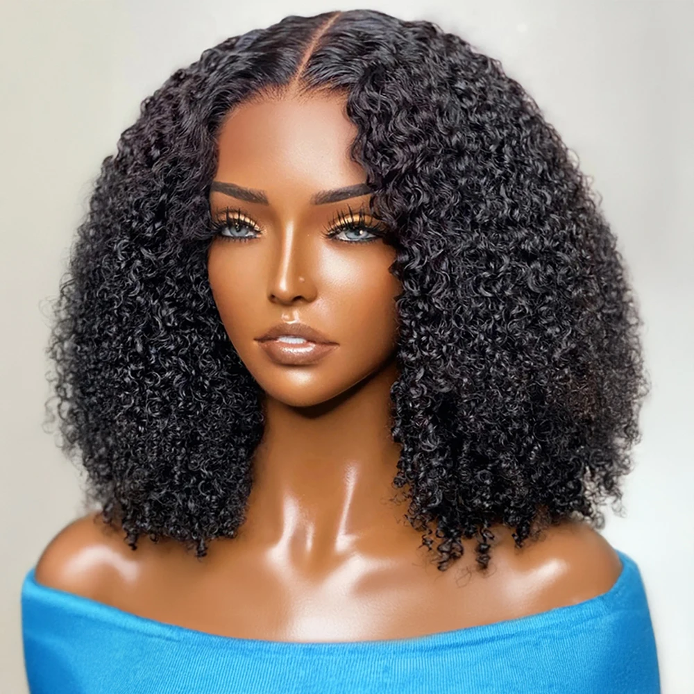 Cheap 13x4 Water Wave Bob Lace Frontal Wig For Women Deep Wave Curly 6x4 HD Glueless Human Hair Wig Ready To Wear and Go Pre Cut