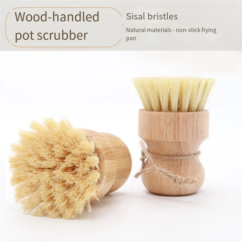 

A98E-деревянная скребок для кастрюль, многофункциональная кухонная щетка для чистки древесной шерсти, щетка для масляного поддона, щетка для плиты, щетка для посуды, кухонные инструменты