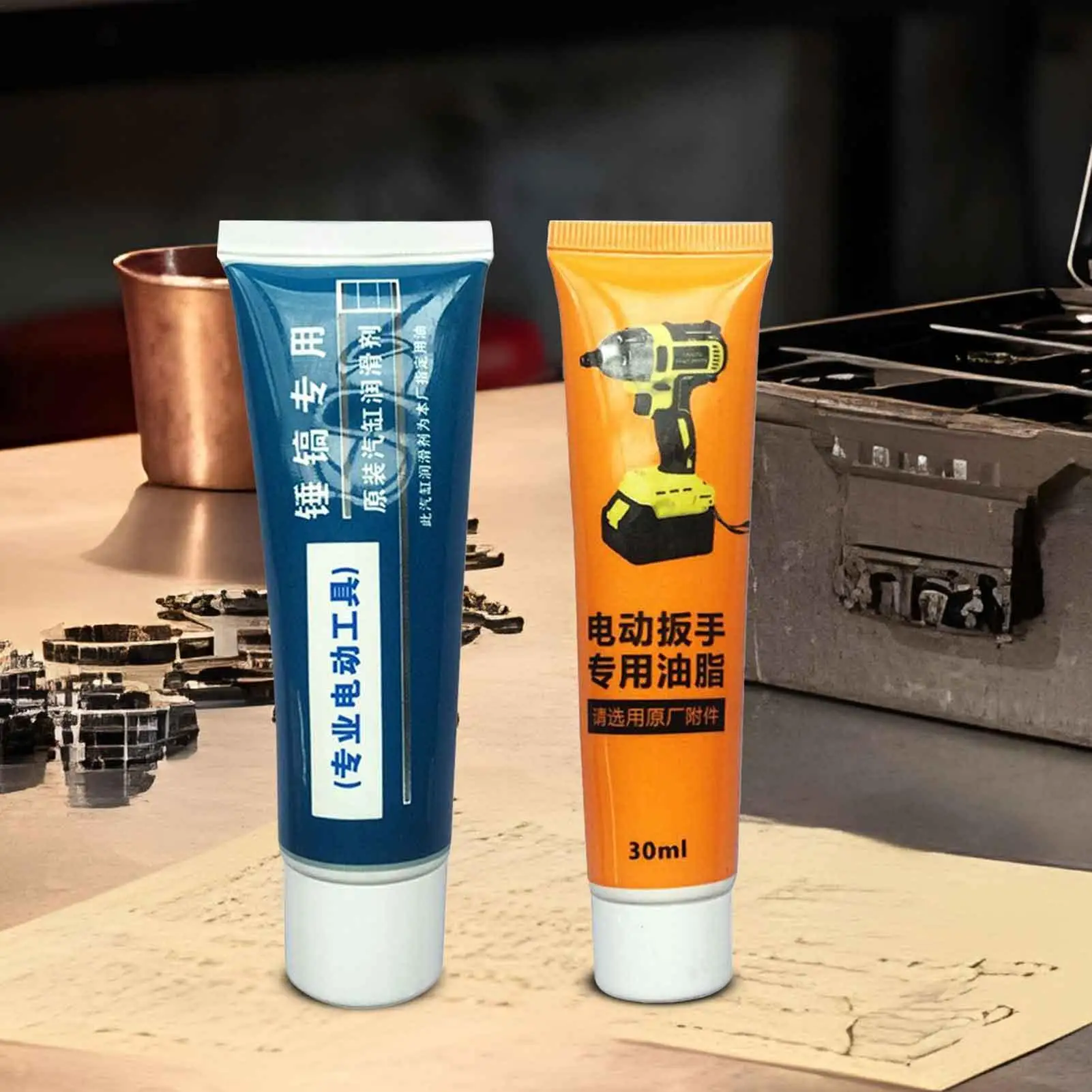 ارتفاع درجة الحرارة الشحوم المفتاح الكهربائي زيت تشحيم متعدد الأغراض زيوت التشحيم مقاومة درجات الحرارة العالية لأداة اختيار المطرقة الرجال #1