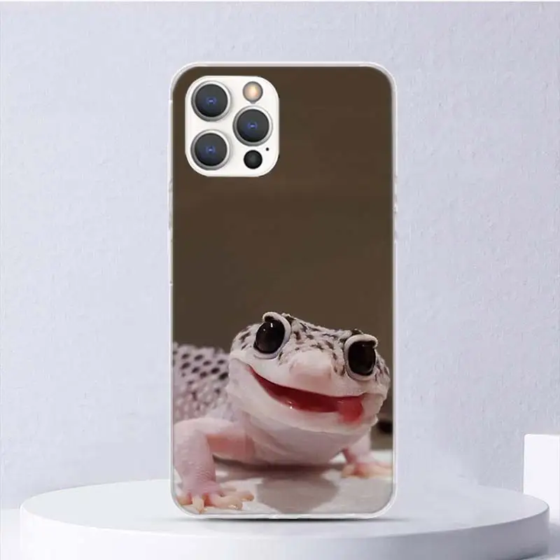 Lizards Geckos Soft Case For iPhone 16 17 Air 16E 15 Plus 11 12 13 Mini 14 Pro Max Phone Cover Apple 7 8 SE Coque Funda 16 17 Ai view 6