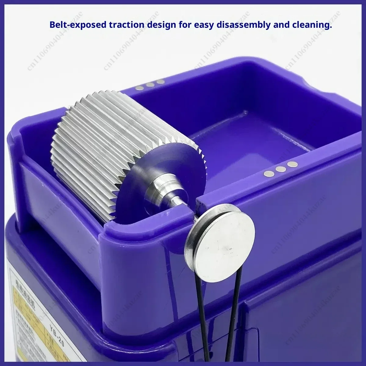100-240V Electric Leather Edge Oiling Box, Smooth Edging Craft Tool Easy To Clean for Leather Processing
