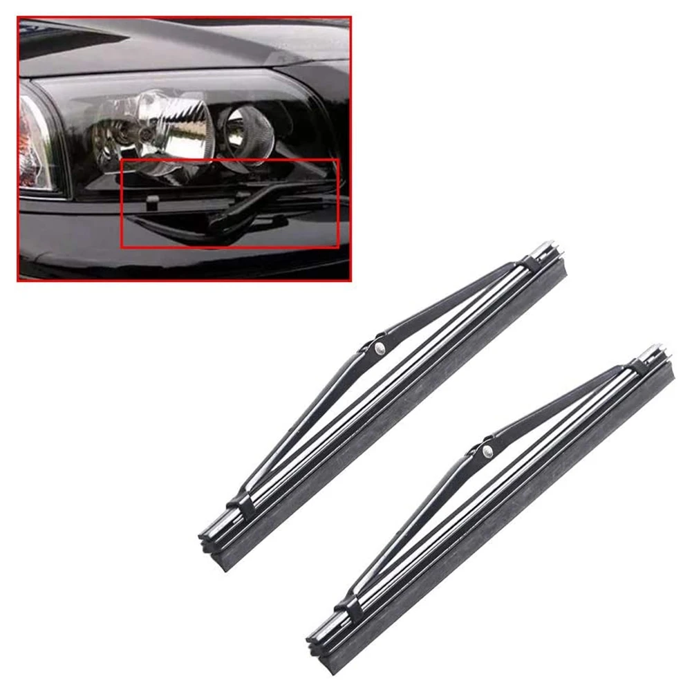 Wiper 2Pcs Front Headlight Head Light Lamp Wiper Blade Left & Right Replace 274431 for Volvo 960 S80 S90 V90 340 360 740