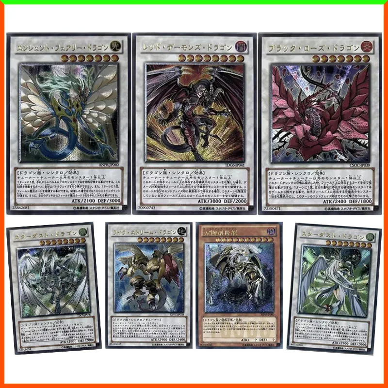 

Аниме Yu-Gi-Oh DIY ACG Cyber End Dragon Черная Роза Дракон Красный Дракон Арчь Коллекционные карты Игрушки для мальчиков Подарок на день рождения
