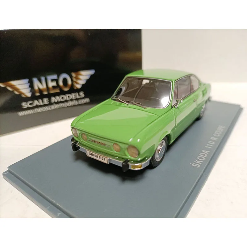 

Neo 1:43 Scale Skoda 110R Coupe 1972 Resin Car Model Ornaments