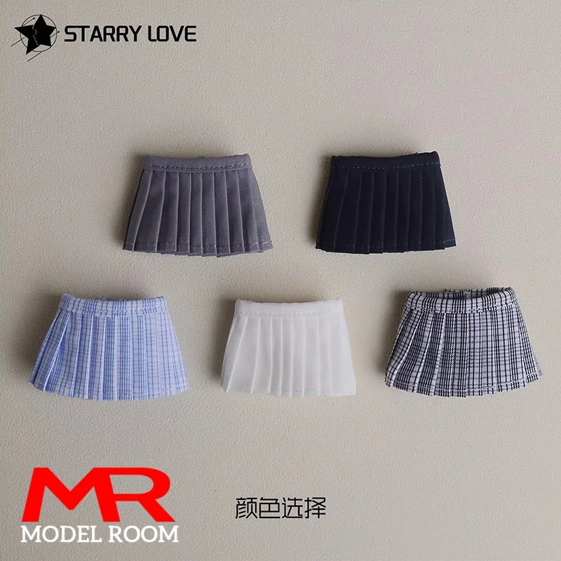 1/12 Scale Pleated Skirt JK Skirt Clothes Model Fit 6'' Romankey TBL Notaman ANT Female Soldier Action Figure Ashi 3.0 BJD Dolls