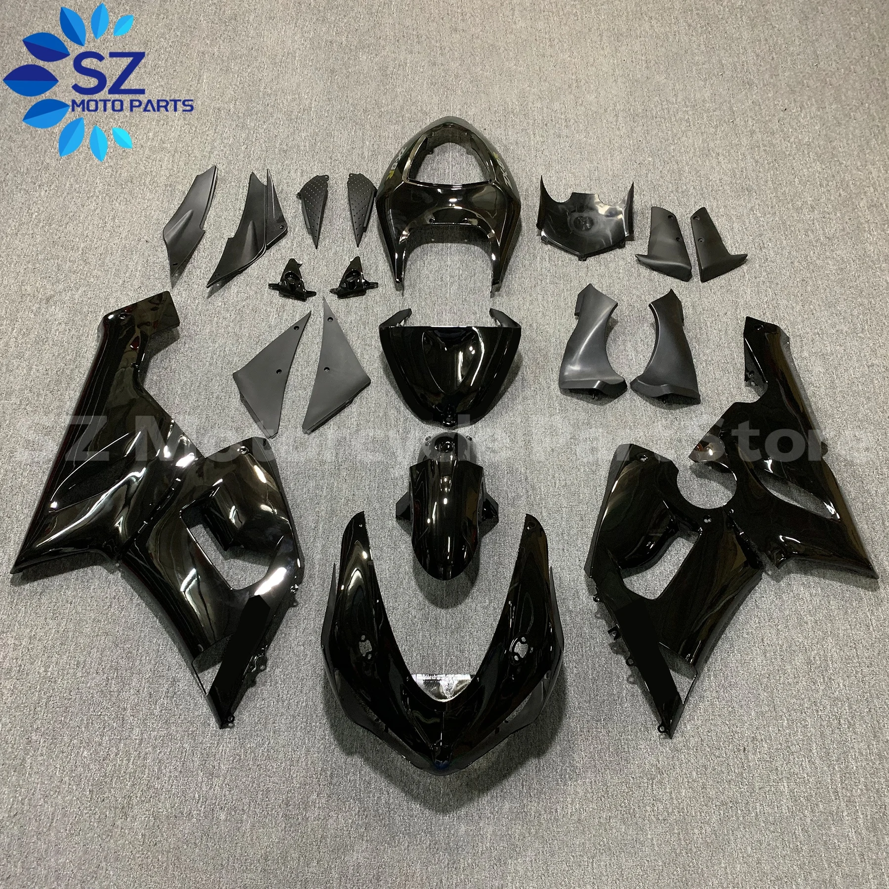 

Новый полный комплект обтекателей для мотоцикла ABS, подходит для KAWASAKI ZX-6R ZX6R 636 2005 2006 05 06, комплекты обтекателей на заказ, комплект корпуса кузова