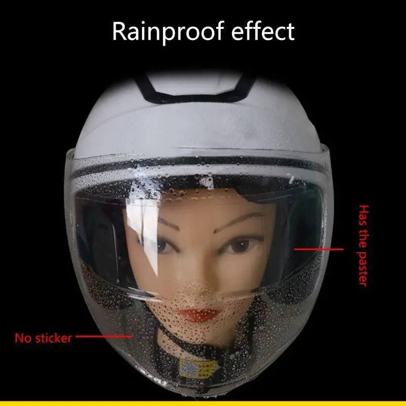 SZCH Anti Rain Fog Film for Motorcycle Helmet Rain Proof Shield Film for Nano Coating