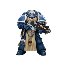 【Accessories】JOYTOY Warhammer 1/18 Action Figures Ultramarines Sternguard Veteran with Bolt Rifle Model Toy 3.75inch