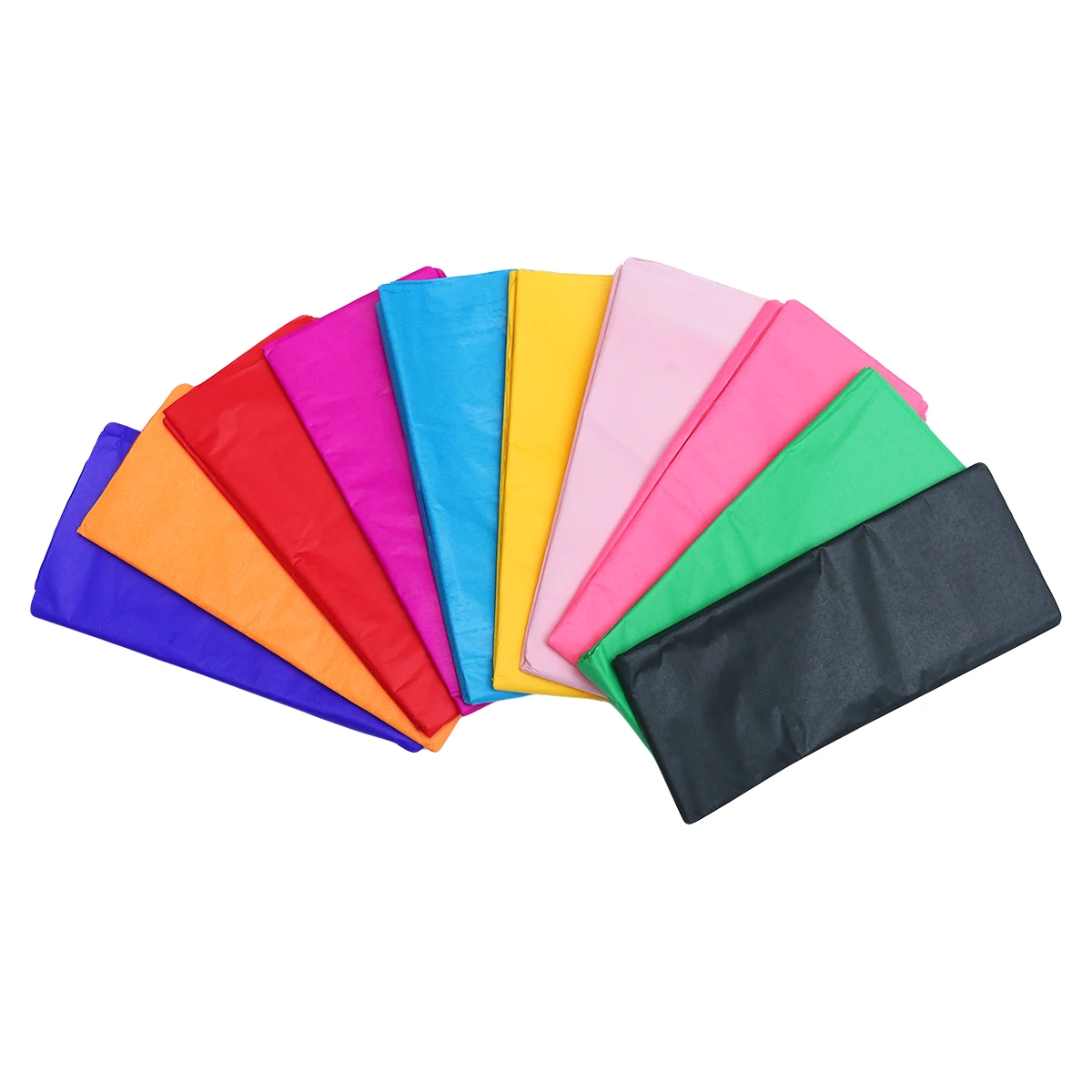 Papier Origami coloré, 100 pièces, emballage de tissus colorés, couleurs assorties, emballage cadeau artisanal, fournitures de projets fins